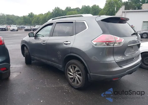 2015 Nissan Rogue Sl from USA, damaged, VIN 5N1AT2MV7FC860137